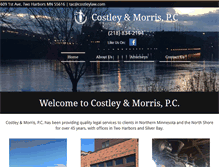 Tablet Screenshot of costleylaw.com